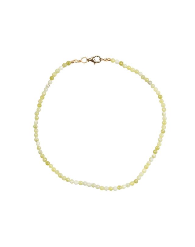 Jade Short Necklace - Gold Product Image