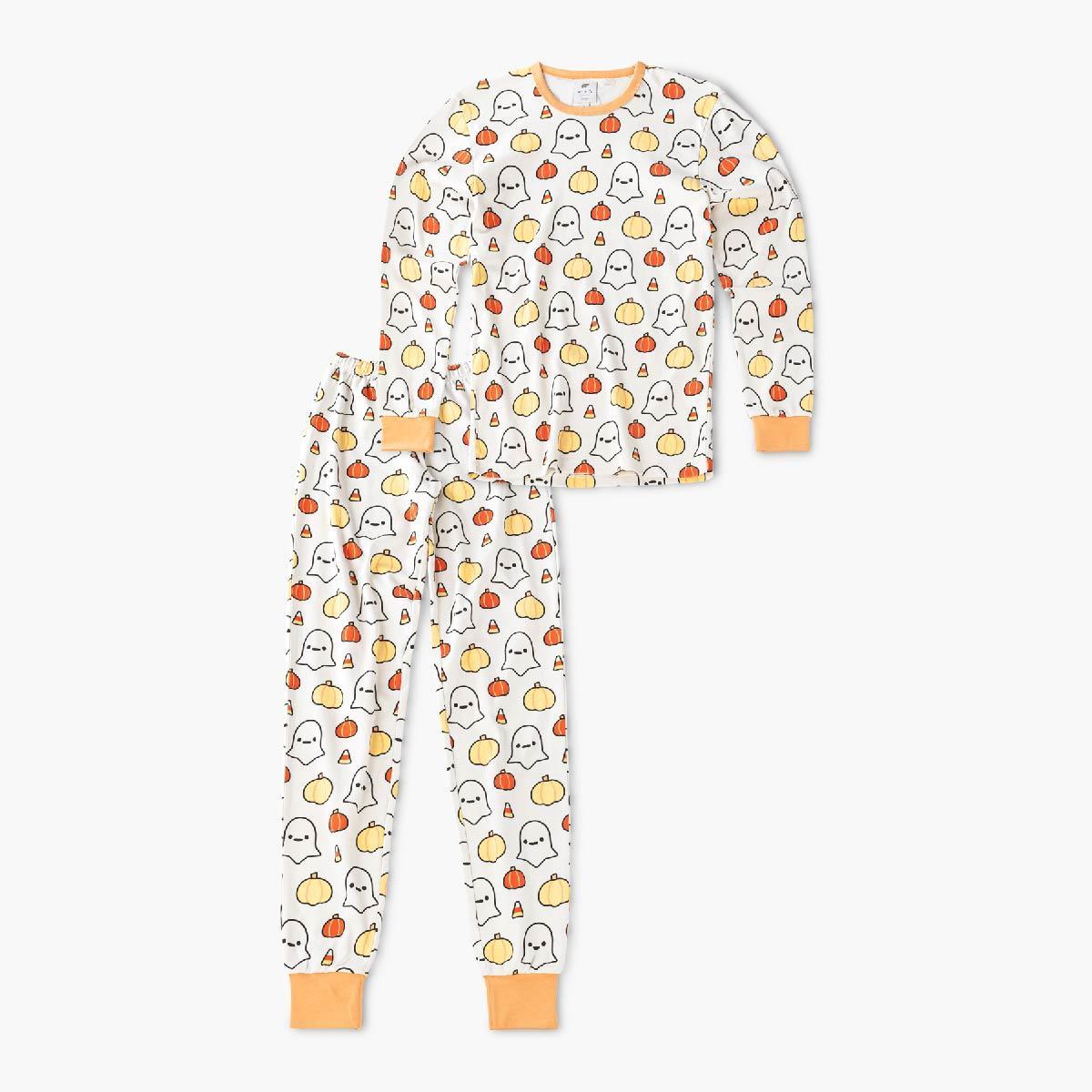 Monica + Andy Matching Family Two-Piece Pajama Set Happy Halloween Product Image