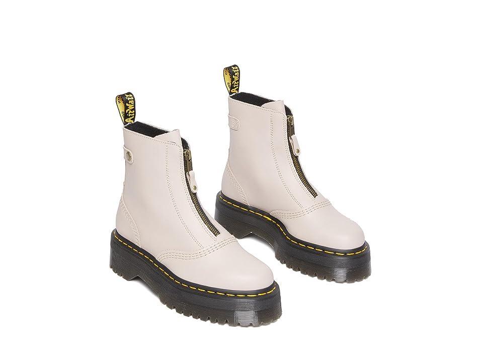 Jetta Zipped Sendal Leather Platform Boots Product Image