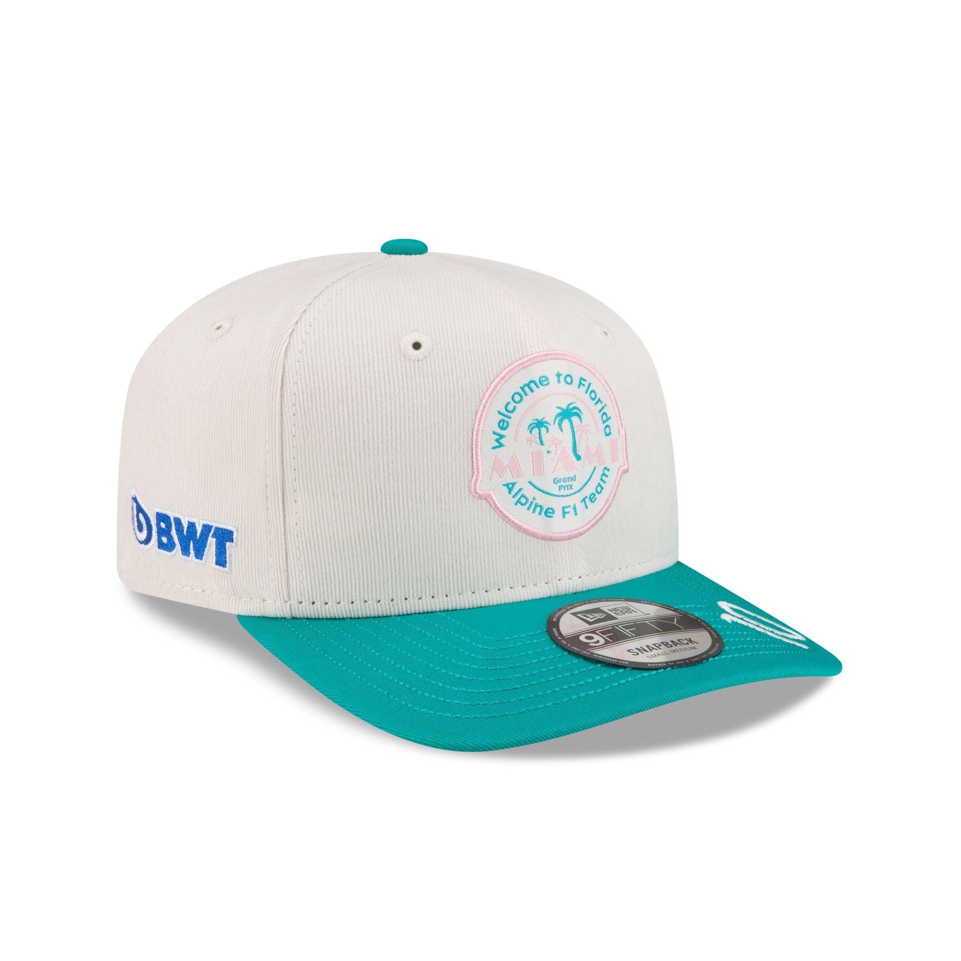 2024 Miami Race Special BWT Alpine F1 Team Pierre Gasly 9FIFTY Original Fit Snapback Hat Male Product Image