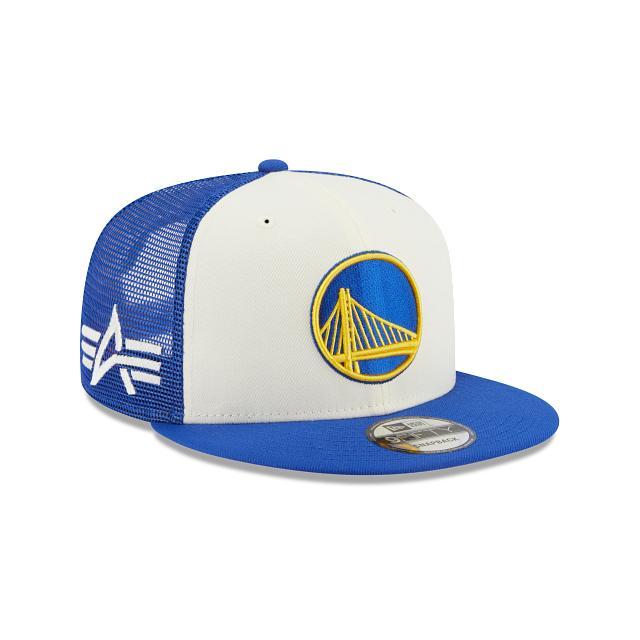 Alpha Industries X Golden State Warriors 9FIFTY Snapback Hat Male Product Image