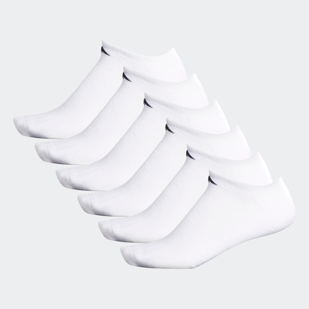 Mens adidas 6-pack Athletic Cushioned No-Show Socks Product Image