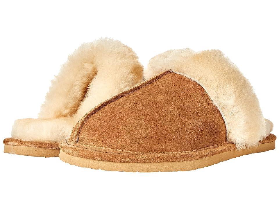 Minnetonka Sheepskin Slide (Golden ) Women's Shoes Product Image