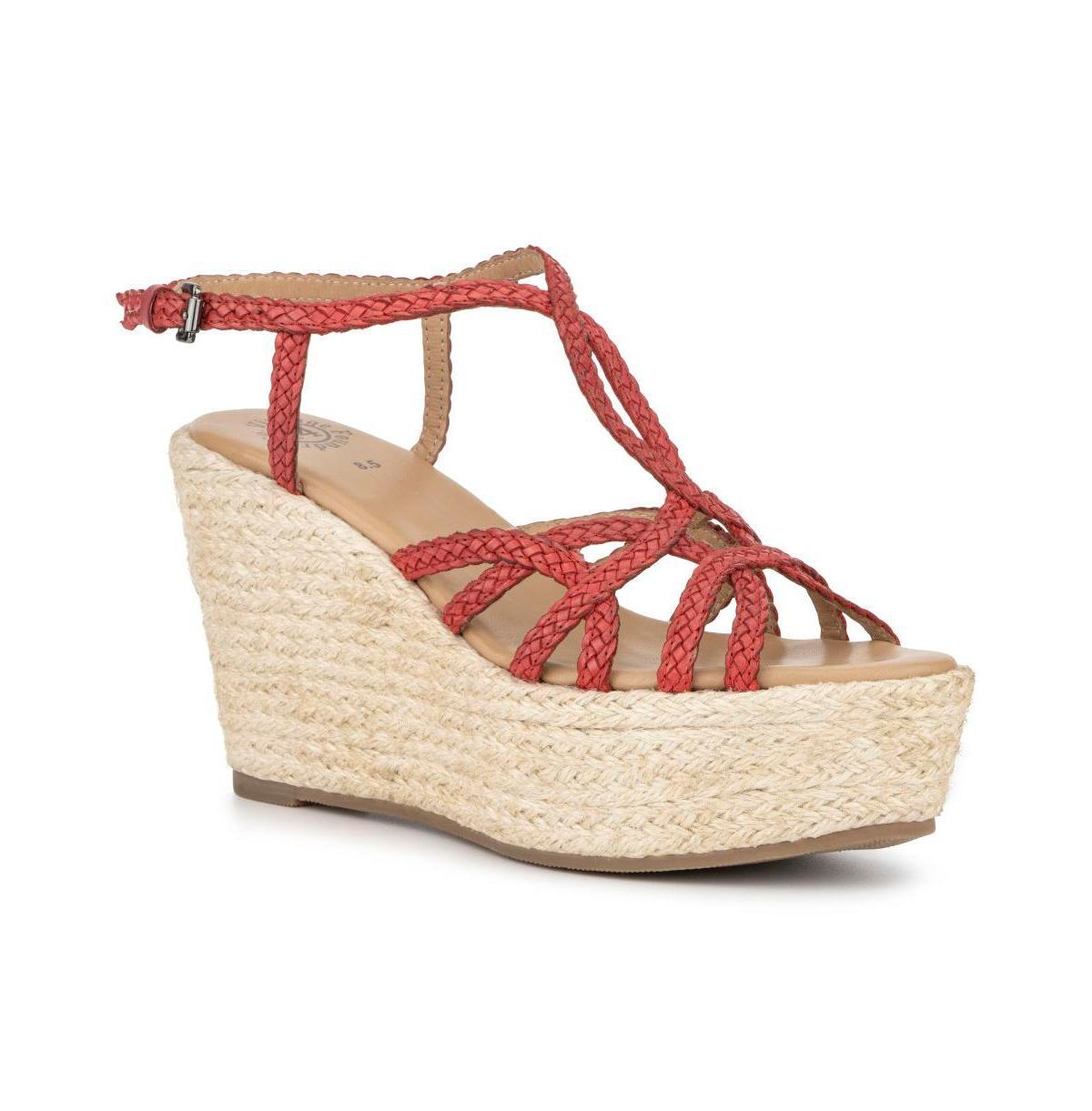 Vintage Foundry Co Eloise Wedge, Tan, 9.5M Product Image