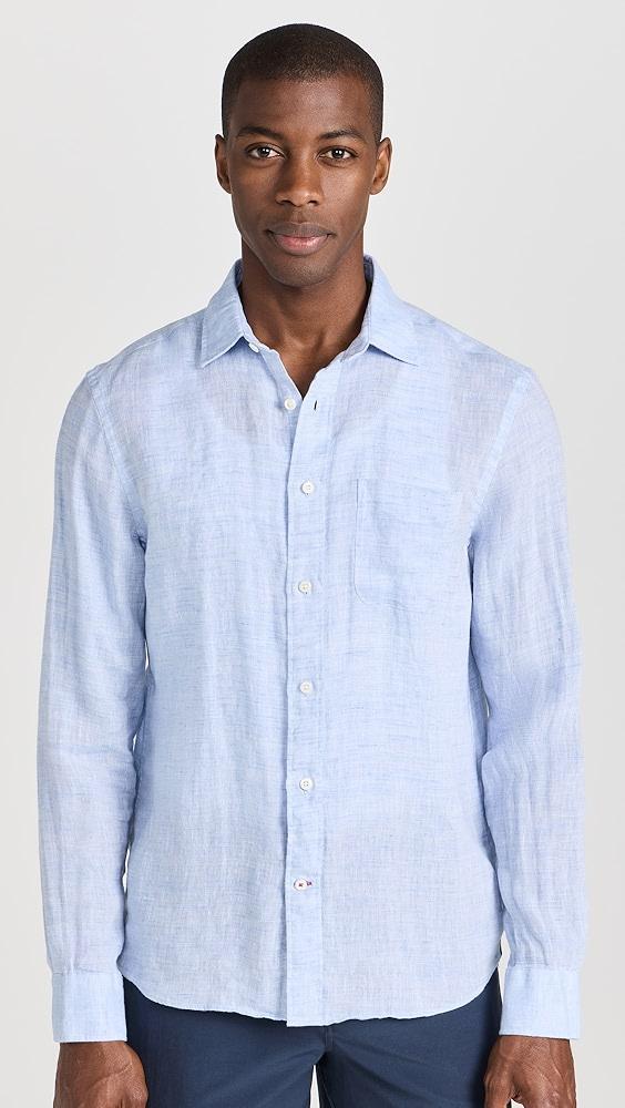 Faherty Linen Laguna Shirt | Shopbop Product Image