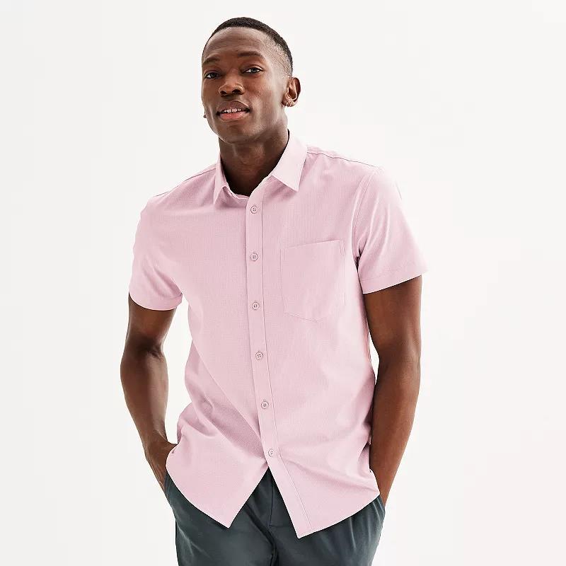 Mens FLX Slim Performance Untucked-Fit Button Down Shirt Product Image