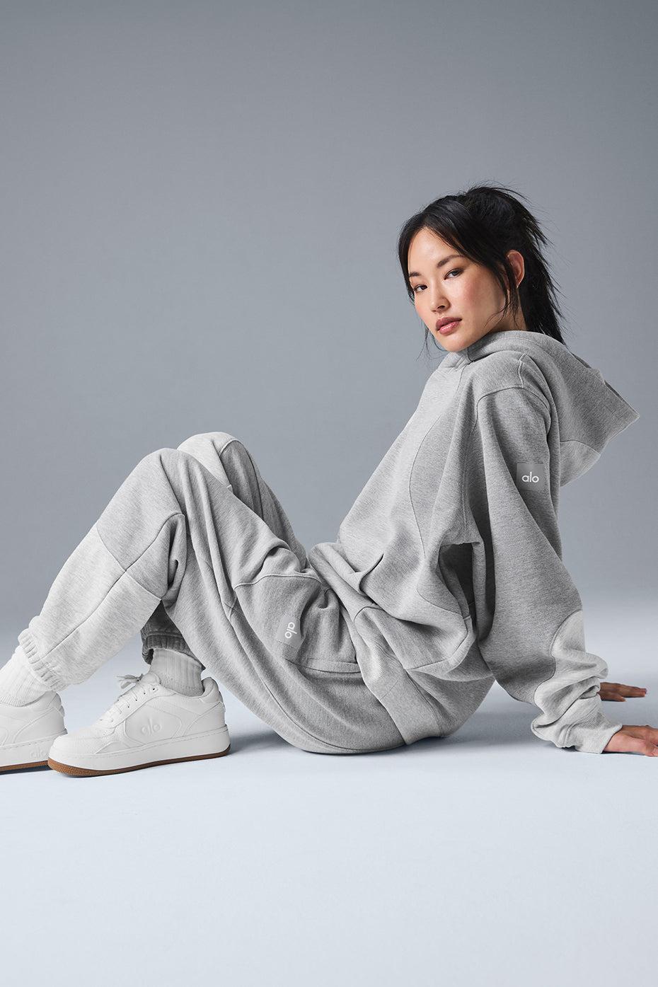 Make Waves Sweatpant - Athletic Heather Grey Tonal Female Product Image