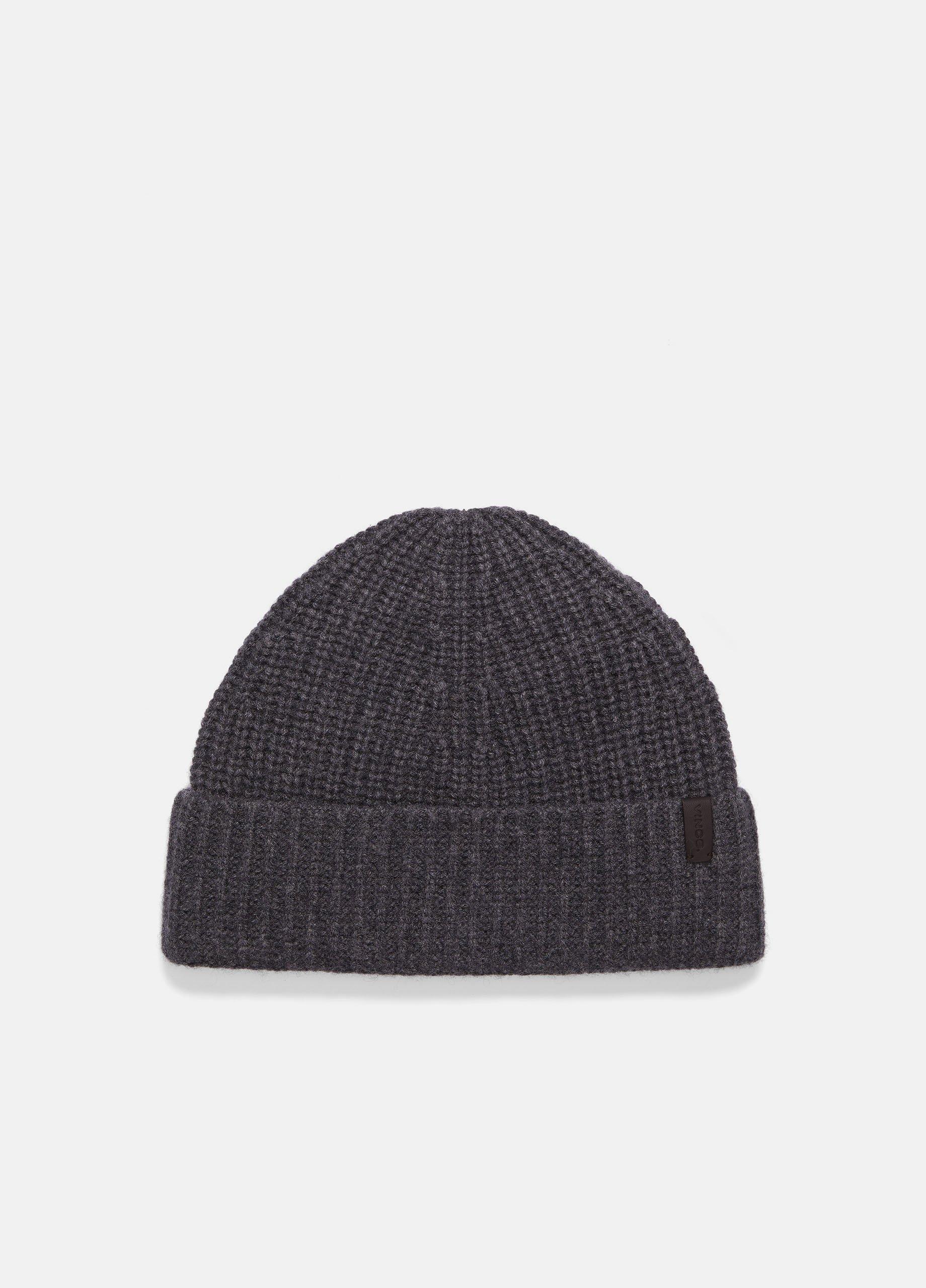 Wool-Cashmere Shaker-Stitch Hat Product Image