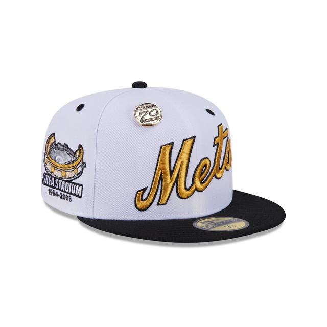 New York Mets 70th Anniversary 59FIFTY Fitted Hat Male Product Image