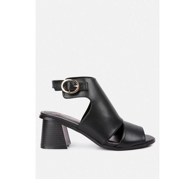 Women Polessi Pin Buckle Ankle Mules Product Image