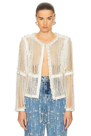 PatBO Fully Beaded Jacket Product Image