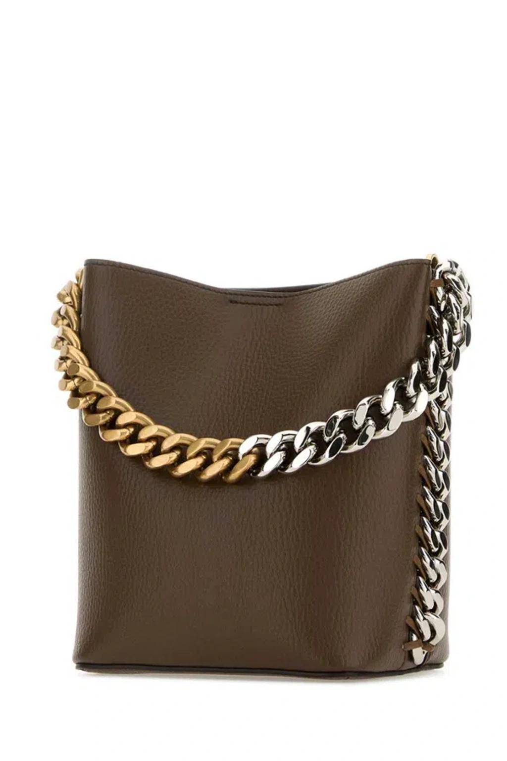 Bucket Bags In Brown Product Image