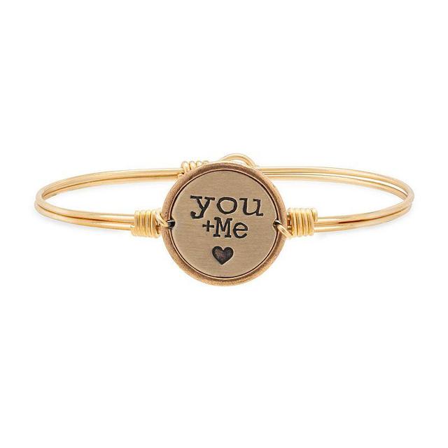 Luca + Danni You + Me Bangle Bracelet, Womens Gold Tone Product Image