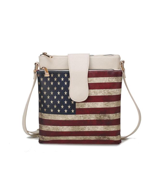 Mkf Collection Josephine Women s Patriotic Crossbody Bag by Mia K Product Image