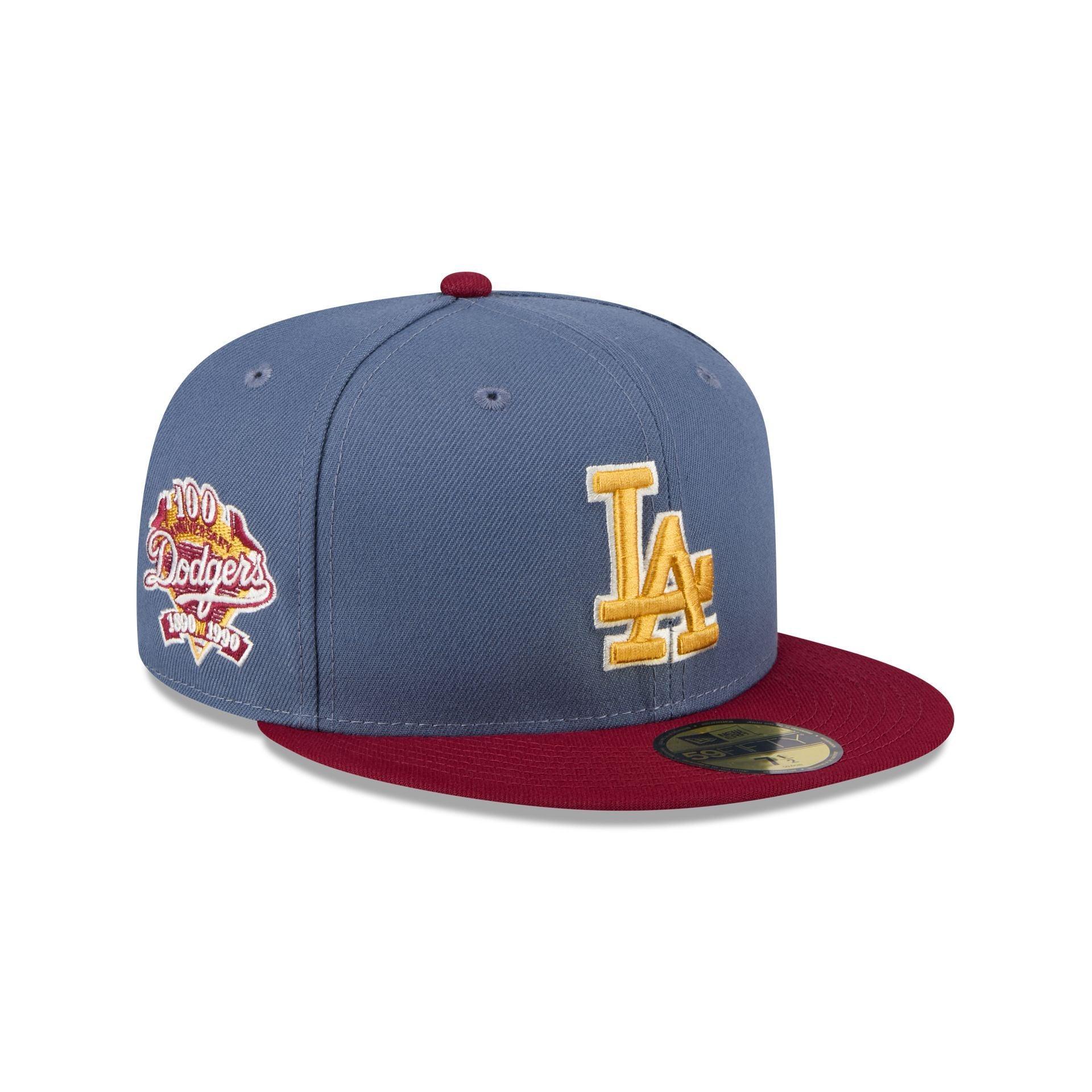 Los Angeles Dodgers Deep Blue 59FIFTY Fitted Hat Male Product Image