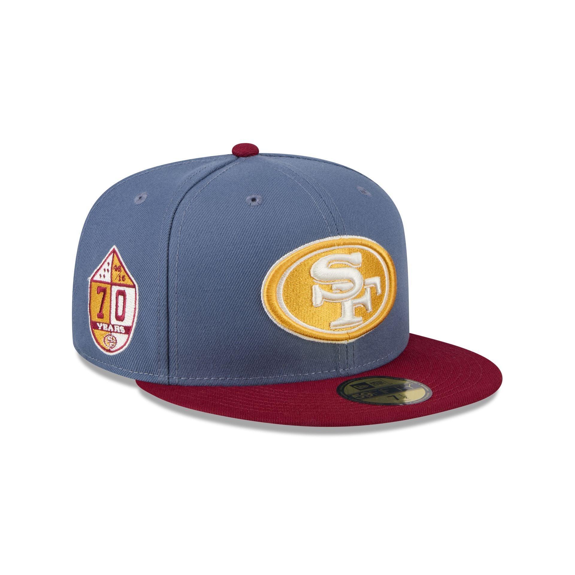 San Francisco 49ers Deep Blue 59FIFTY Fitted Hat Male Product Image