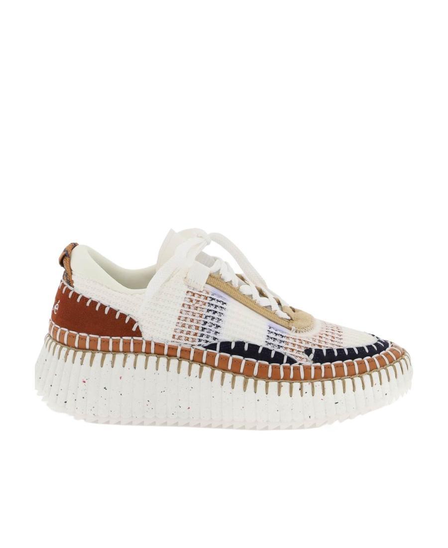 CHLOÉ Nama Sneaker In Red Product Image