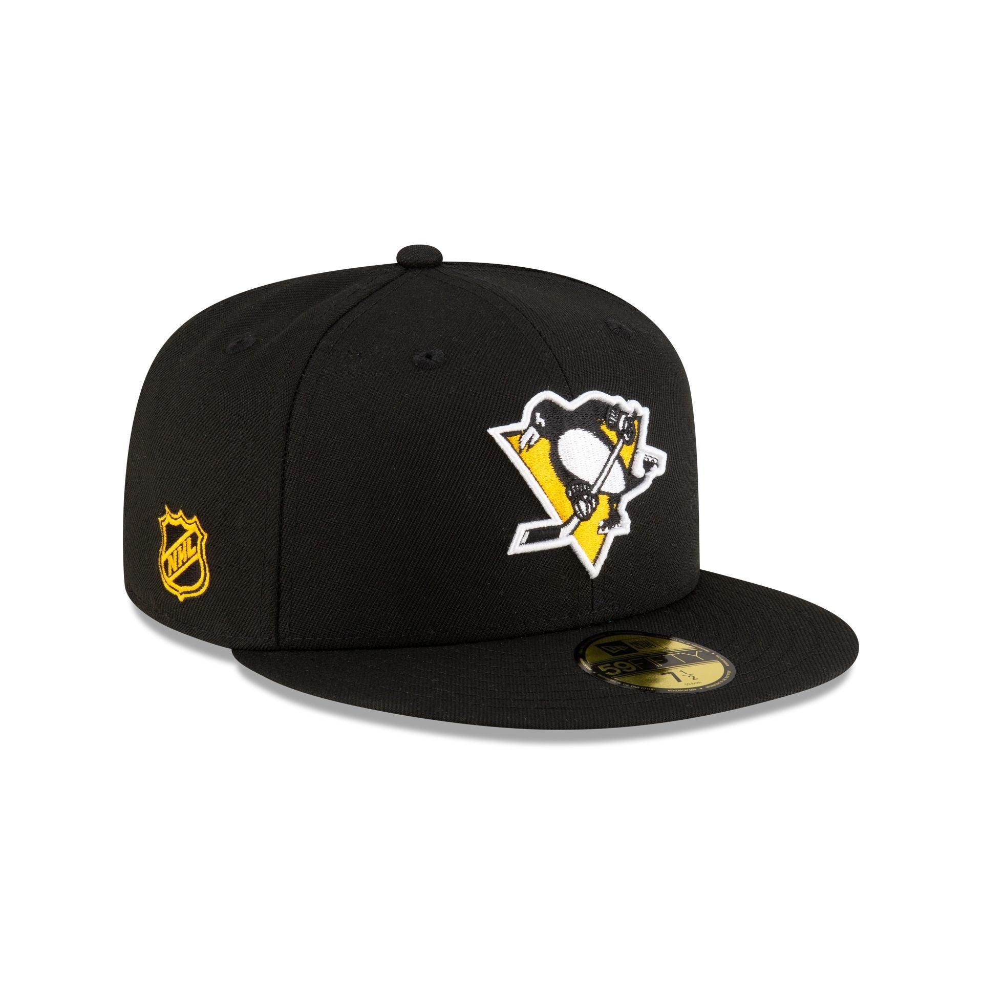 Pittsburgh Penguins Black 59FIFTY Fitted Hat Male Product Image