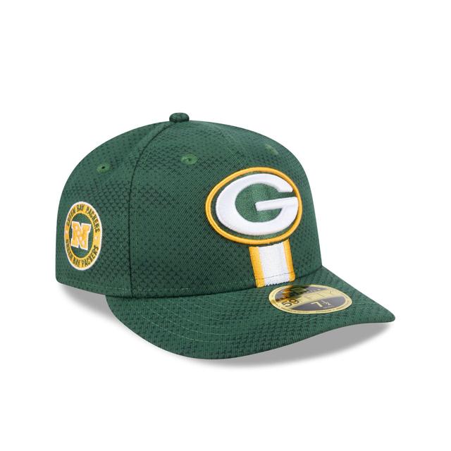 Green Bay Packers 2024 Sideline Low Profile 59FIFTY Fitted Hat Male Product Image