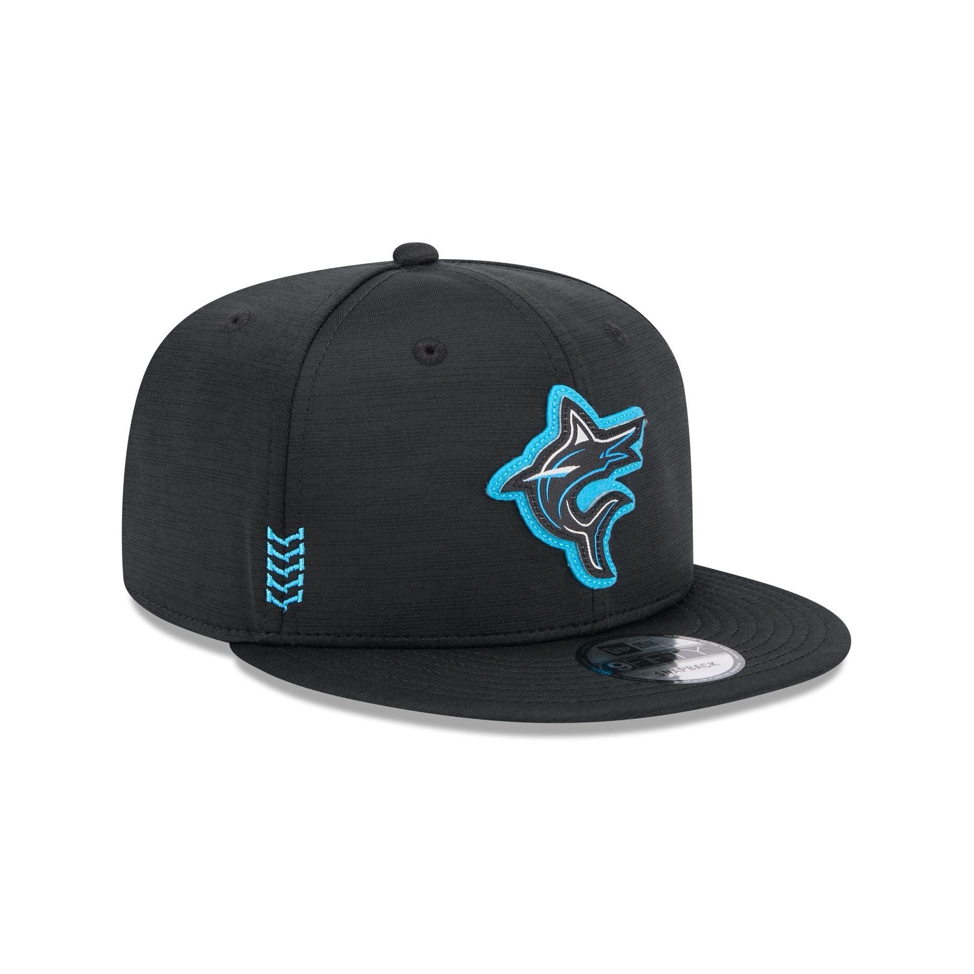 Miami Marlins 2024 Clubhouse 9FIFTY Snapback Hat Male Product Image