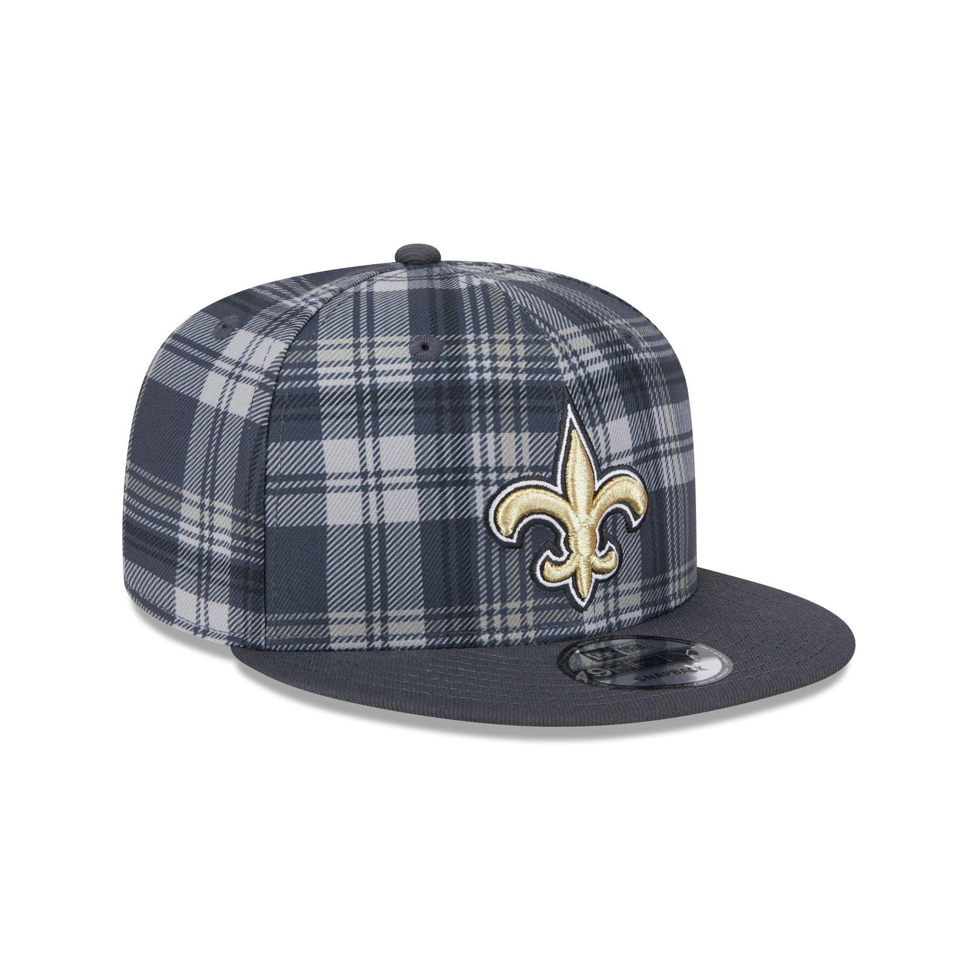 New Orleans Saints 2024 Sideline Statement Gray 9FIFTY Snapback Hat Male Product Image