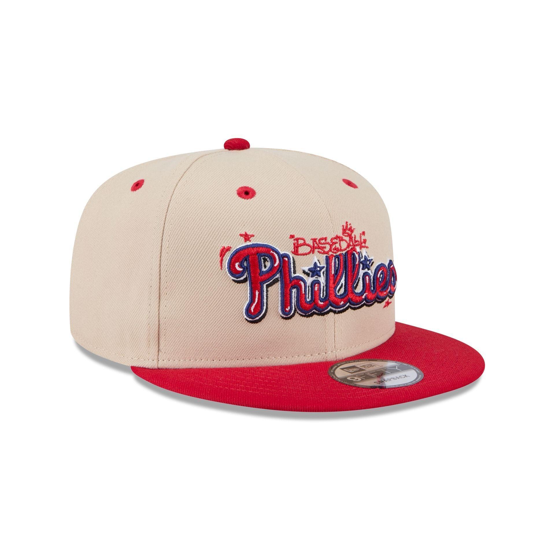 Philadelphia Phillies Team Art 9FIFTY Snapback Hat Male Product Image