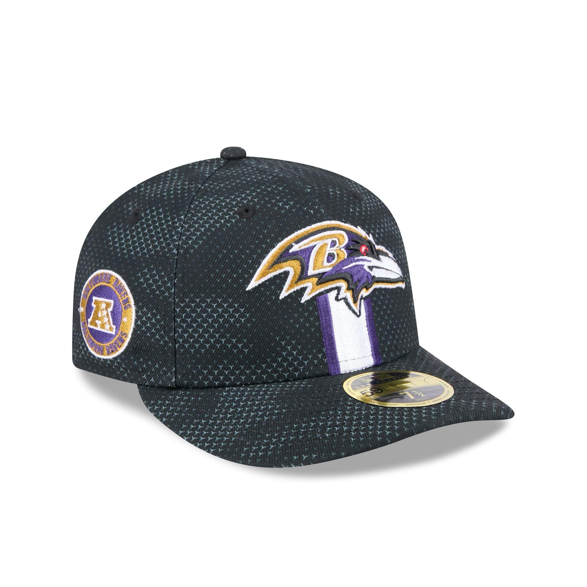 Baltimore Ravens 2024 Sideline Low Profile 59FIFTY Fitted Hat Male Product Image