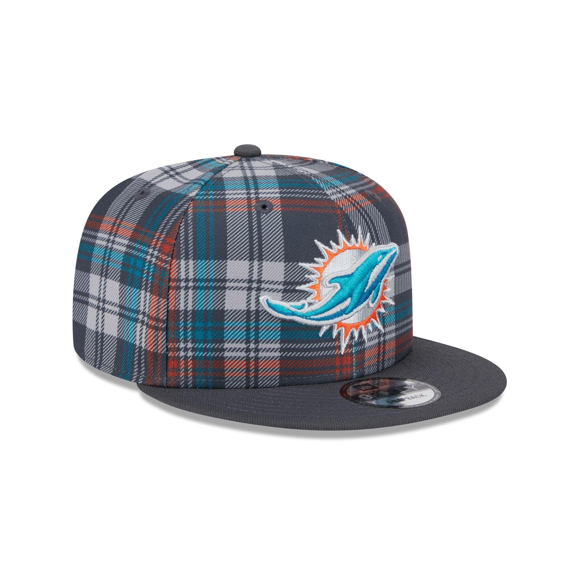 Miami Dolphins 2024 Sideline Statement Gray 9FIFTY Snapback Hat Male Product Image