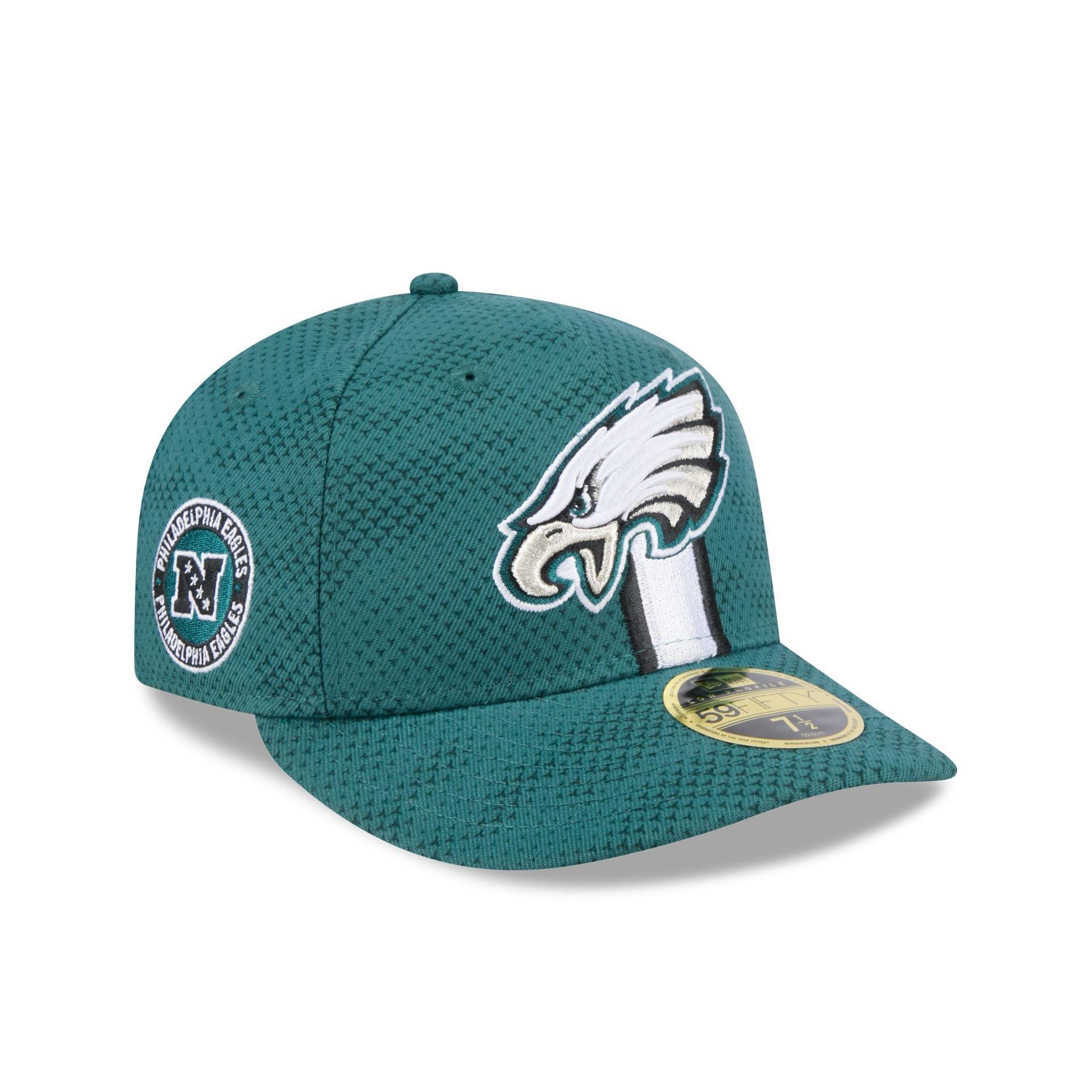 Philadelphia Eagles 2024 Sideline Low Profile 59FIFTY Fitted Hat Male Product Image