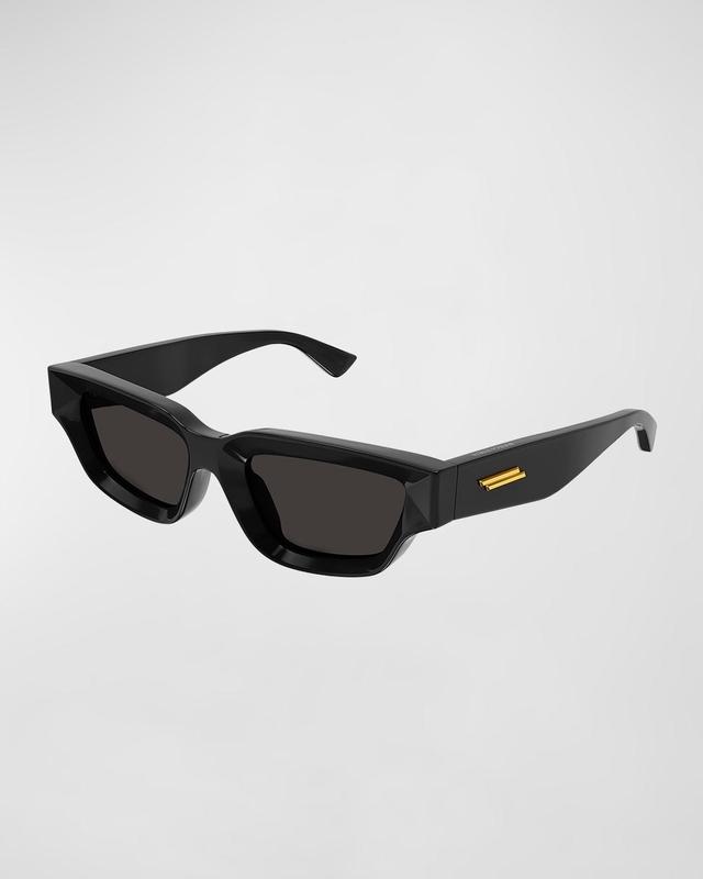 Mens Edgy 53MM Rectangular Sunglasses Product Image