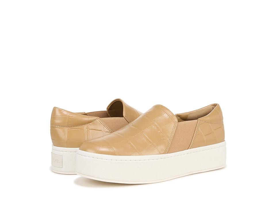 Warren Crocodile-Embossed Low-Top Sneakers Product Image