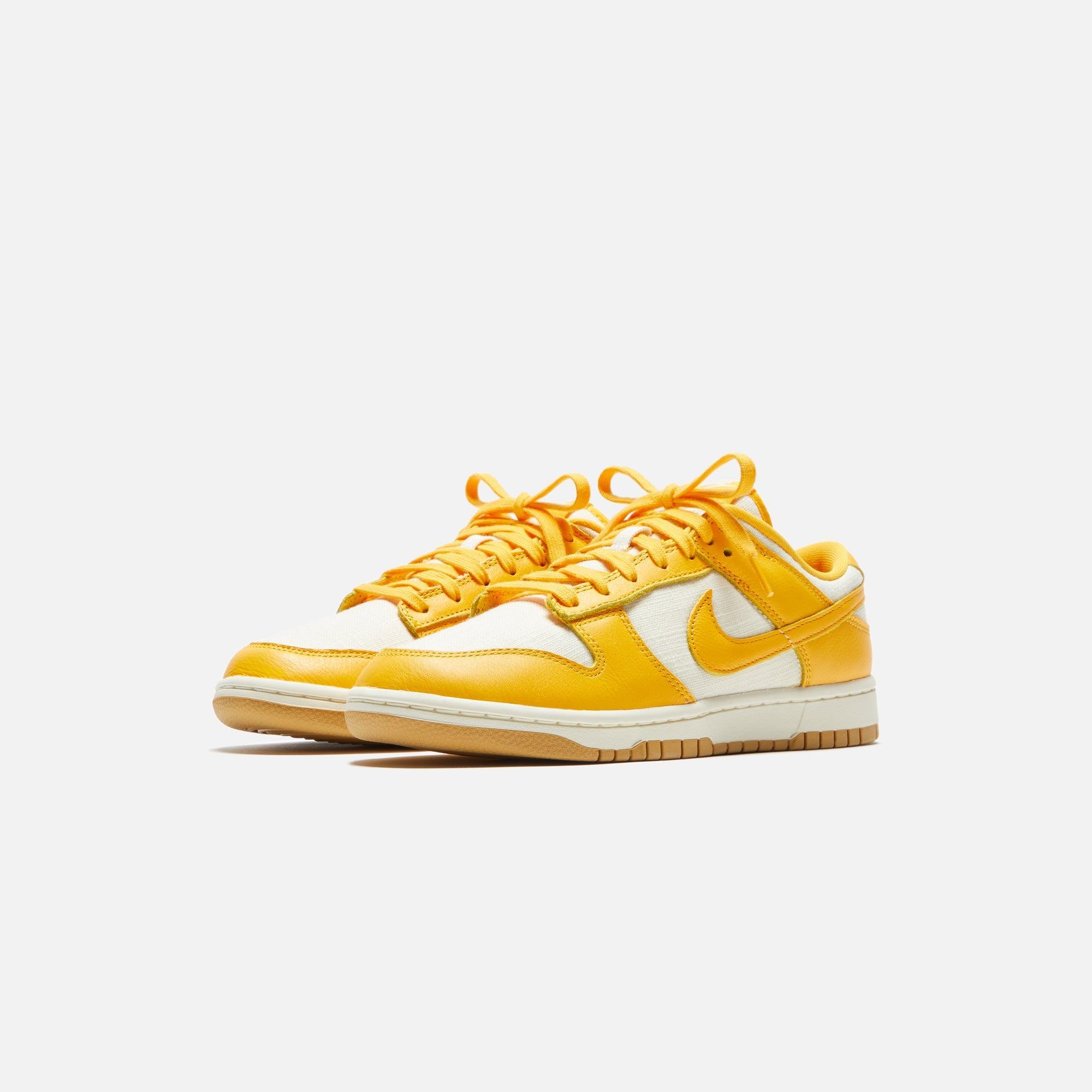 Nike Dunk Low Retro - University Gold / Coconut Milk / Soft Yellow / Gum Light Brown Male Product Image