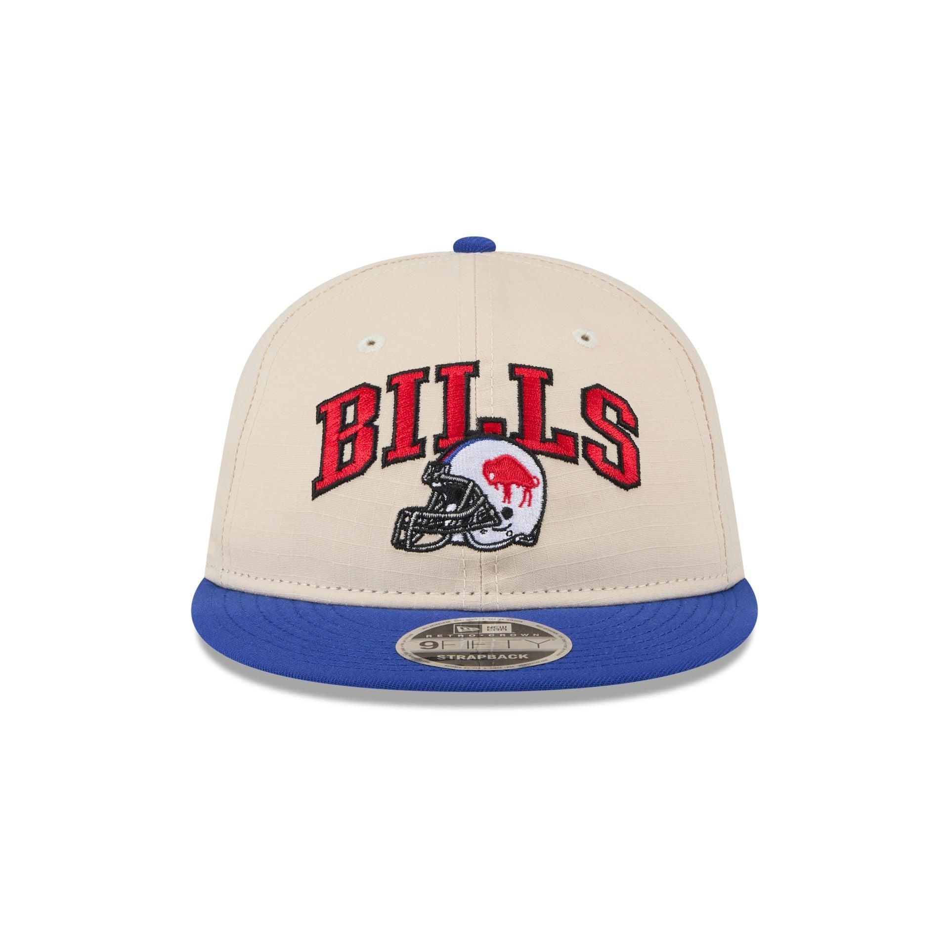 Buffalo Bills Historic Helmet Retro Crown 9FIFTY Snapback Hat Male Product Image