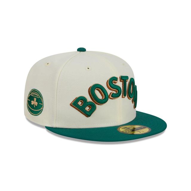 Boston Celtics 2023 City Edition 59FIFTY Fitted Hat Male Product Image