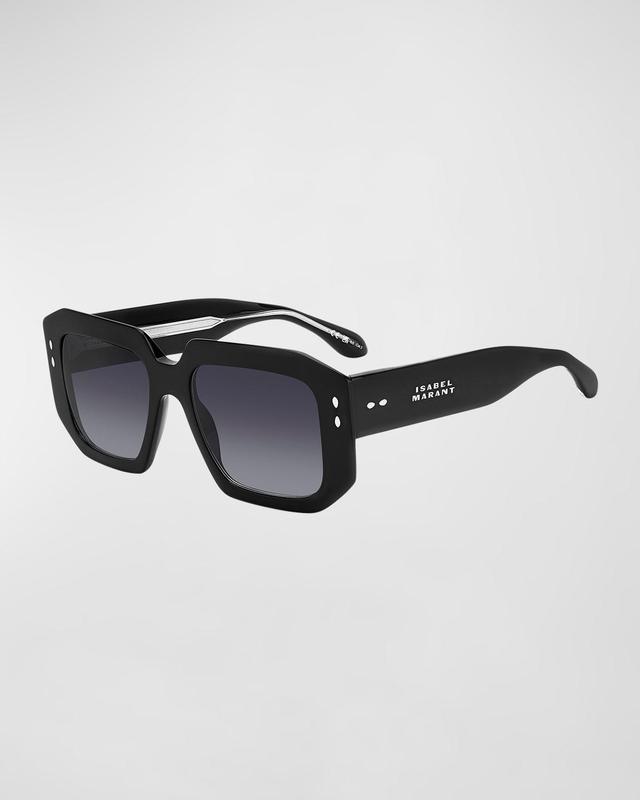 Womens 53MM Geometric Sunglasses Product Image