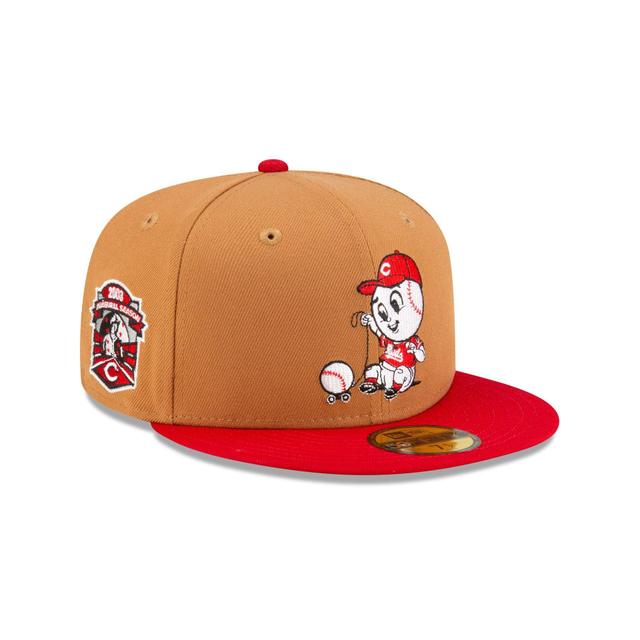 Cincinnati Reds Mini Mascot 59FIFTY Fitted Hat Male Product Image