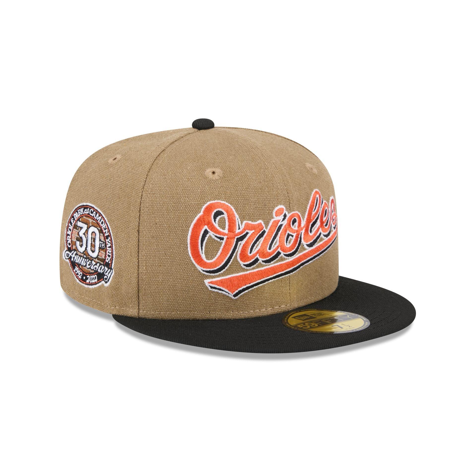 Baltimore Orioles Canvas Crown 59FIFTY Fitted Hat Male Product Image