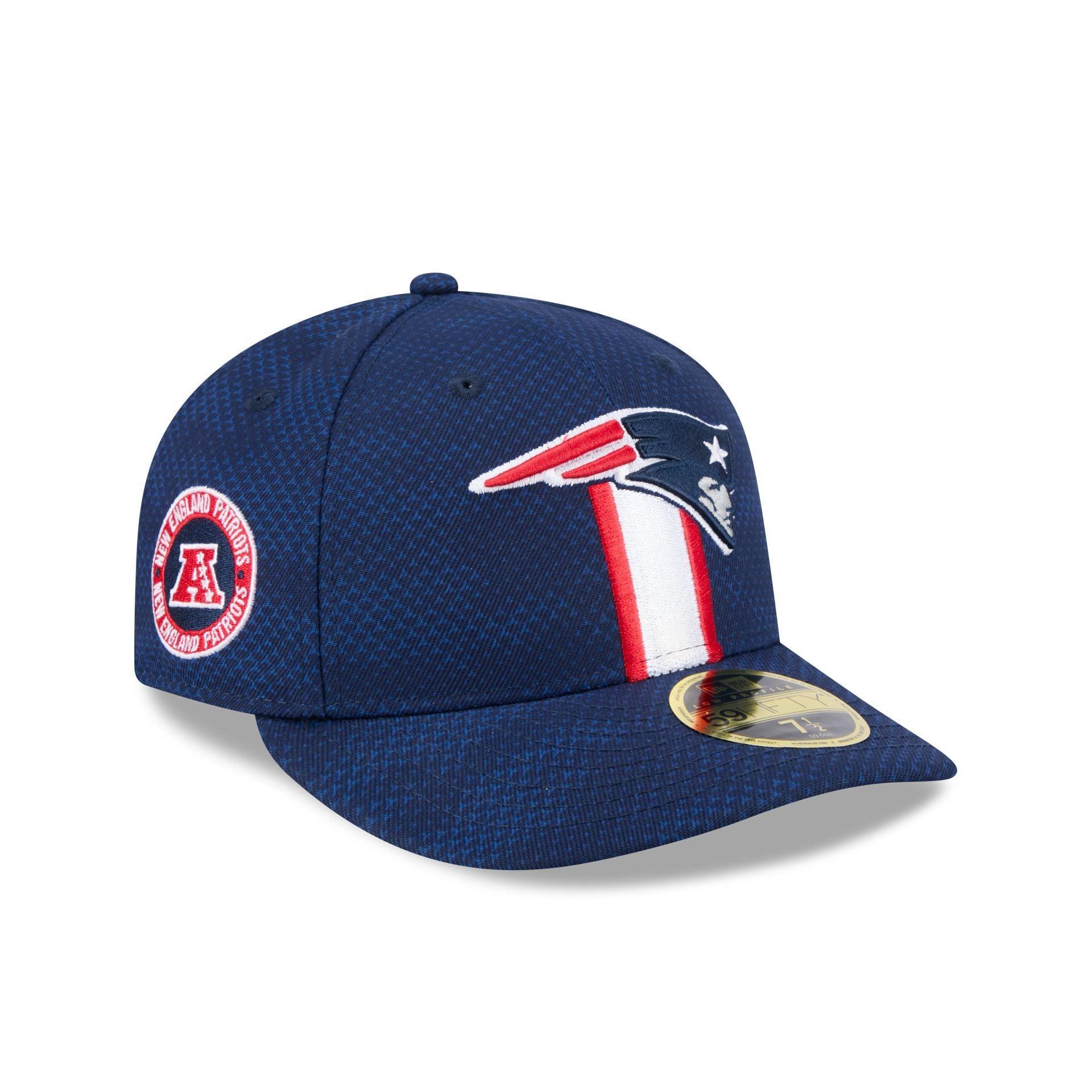 New England Patriots 2024 Sideline Low Profile 59FIFTY Fitted Hat Male Product Image