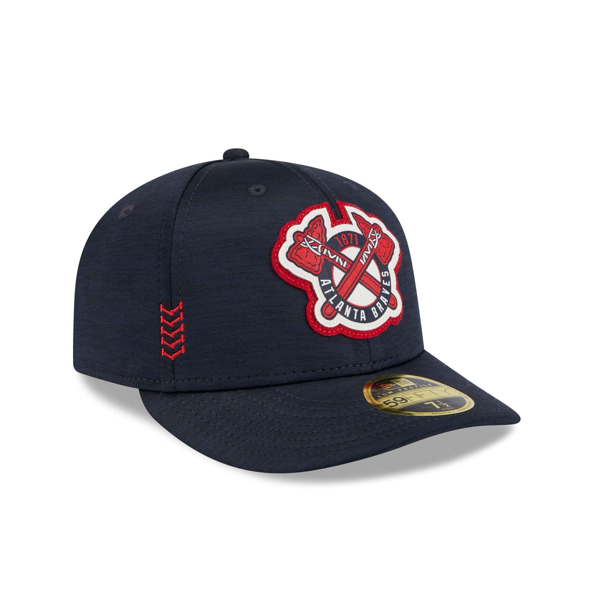 Atlanta Braves 2024 Clubhouse Low Profile 59FIFTY Fitted Hat Male Product Image