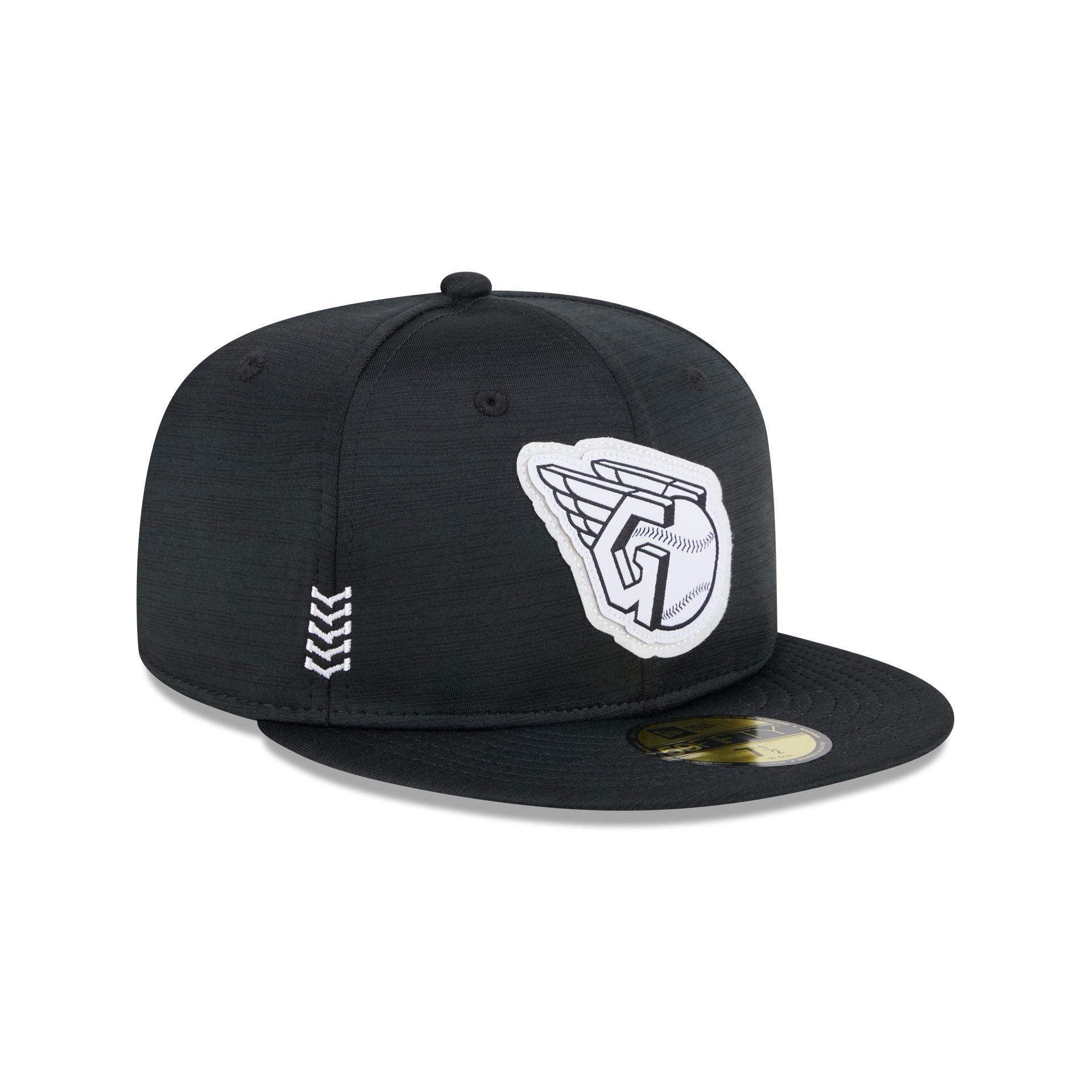 Cleveland Guardians 2024 Clubhouse Black 59FIFTY Fitted Hat Male Product Image