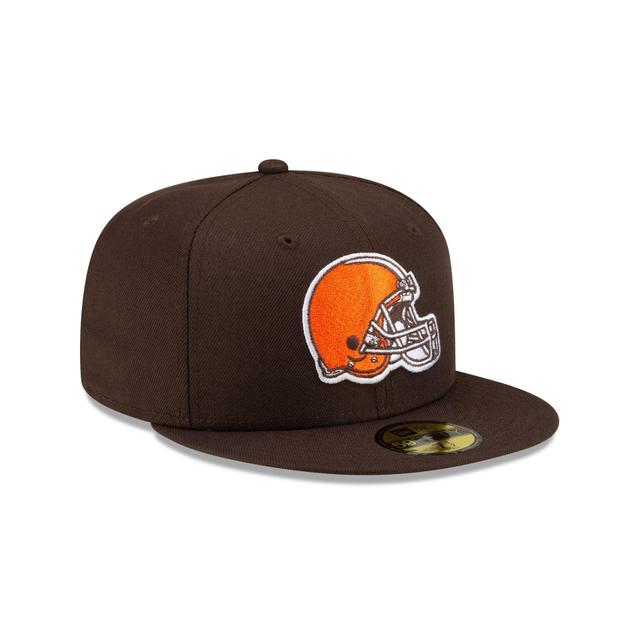 Cleveland Browns Basic Brown 59FIFTY Fitted Hat Male Product Image