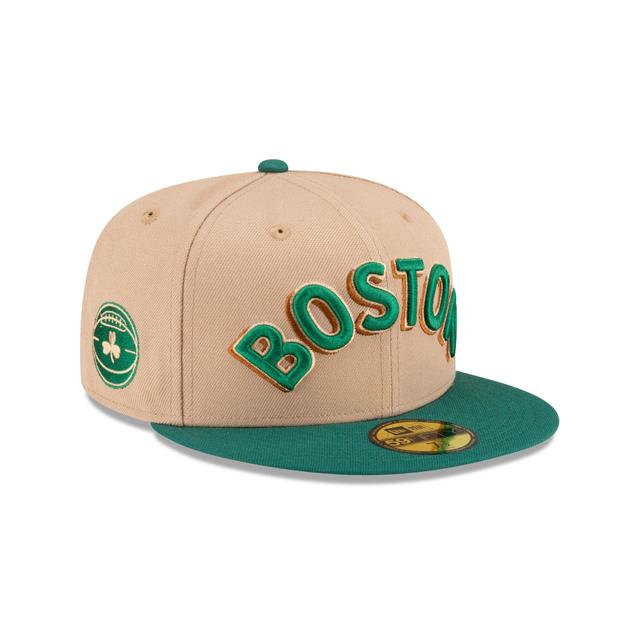 Boston Celtics 2023 City Edition Alt 2 59FIFTY Fitted Hat Male Product Image