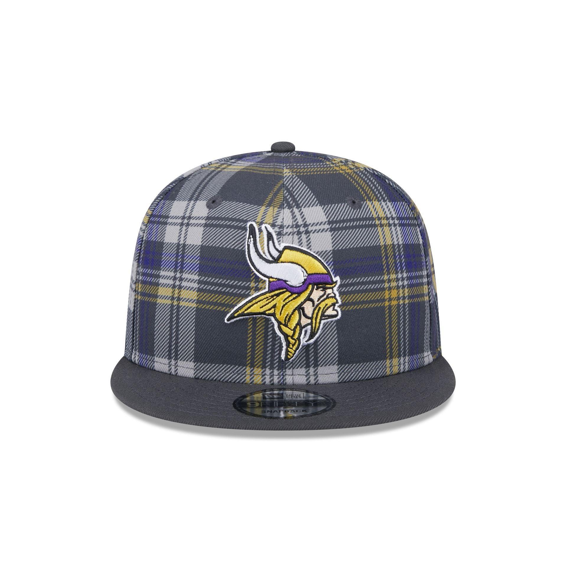 Minnesota Vikings 2024 Sideline Statement Gray 9FIFTY Snapback Hat Male Product Image