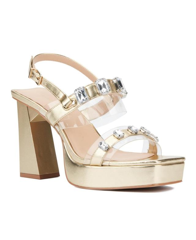 Womens Waverly Wide Width Heels Sandals Product Image