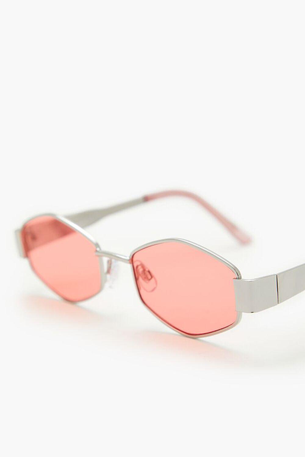 Geo Oval Frame Sunglasses | Forever 21 Product Image