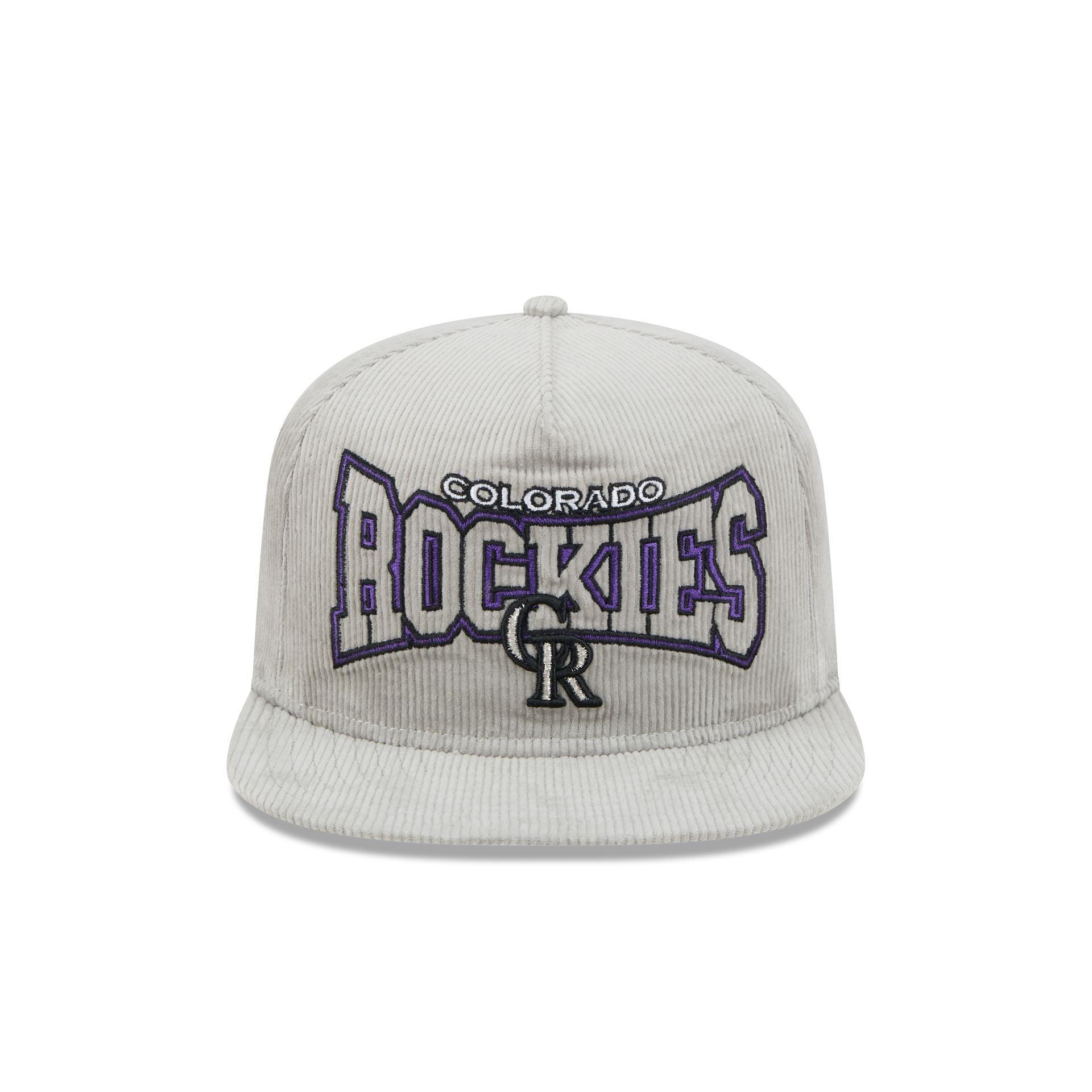 Colorado Rockies Gray Cord Golfer Hat Male Product Image