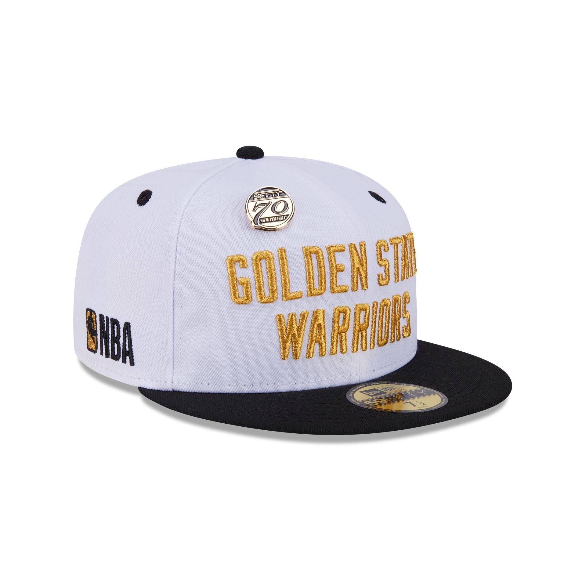 Golden State Warriors 70th Anniversary 59FIFTY Fitted Hat Male Product Image