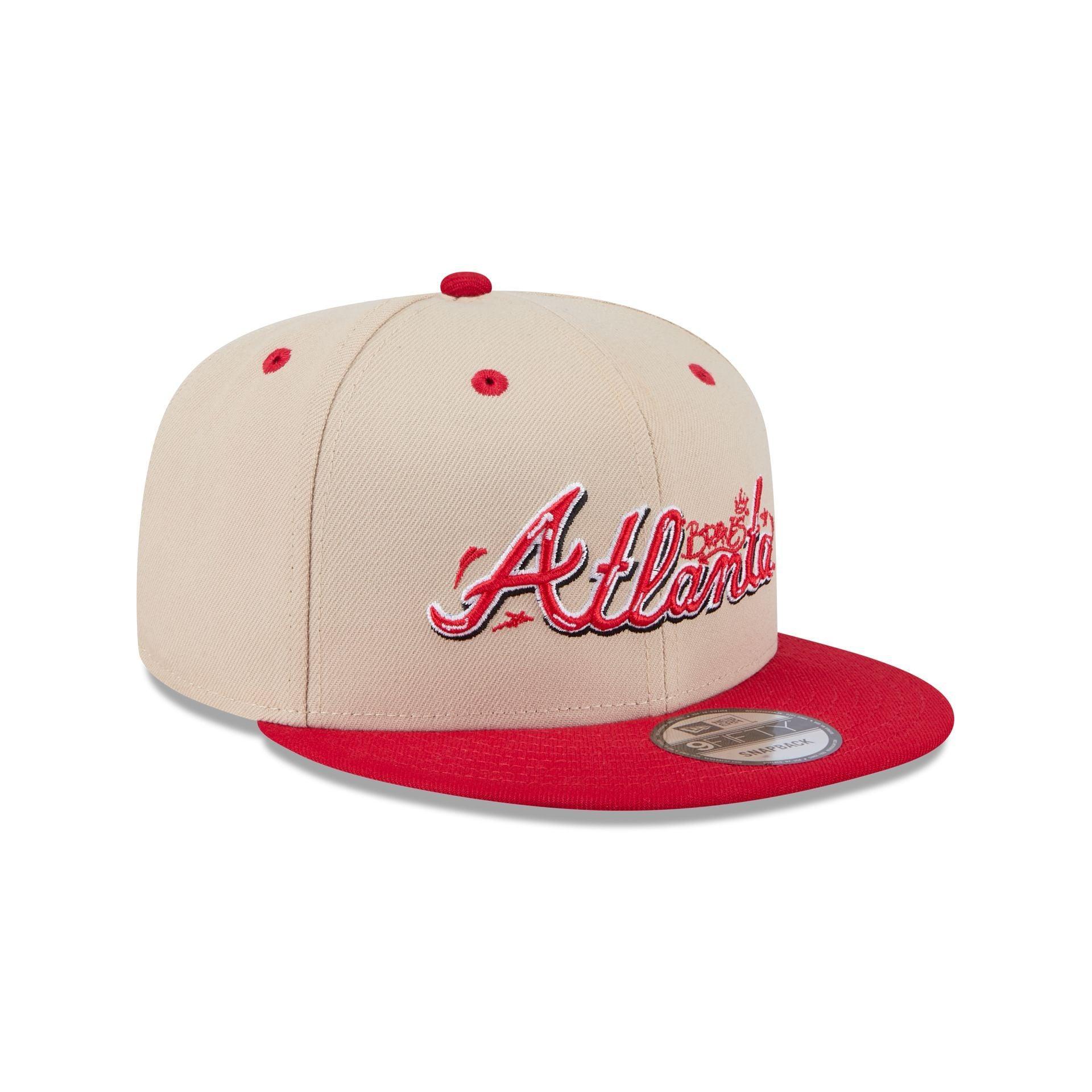 Atlanta Braves Team Art 9FIFTY Snapback Hat Male Product Image