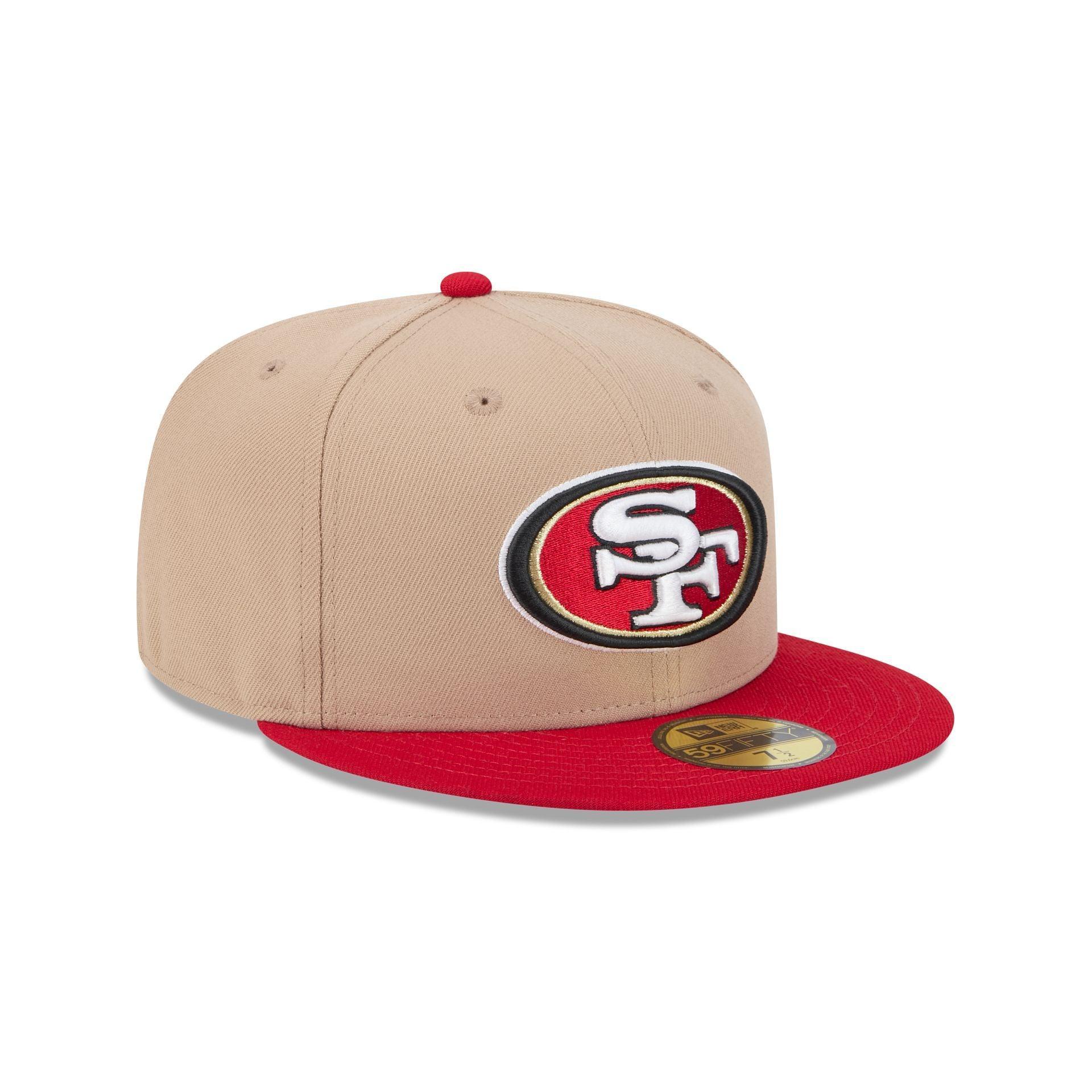 San Francisco 49ers Camel 59FIFTY Fitted Hat Male Product Image