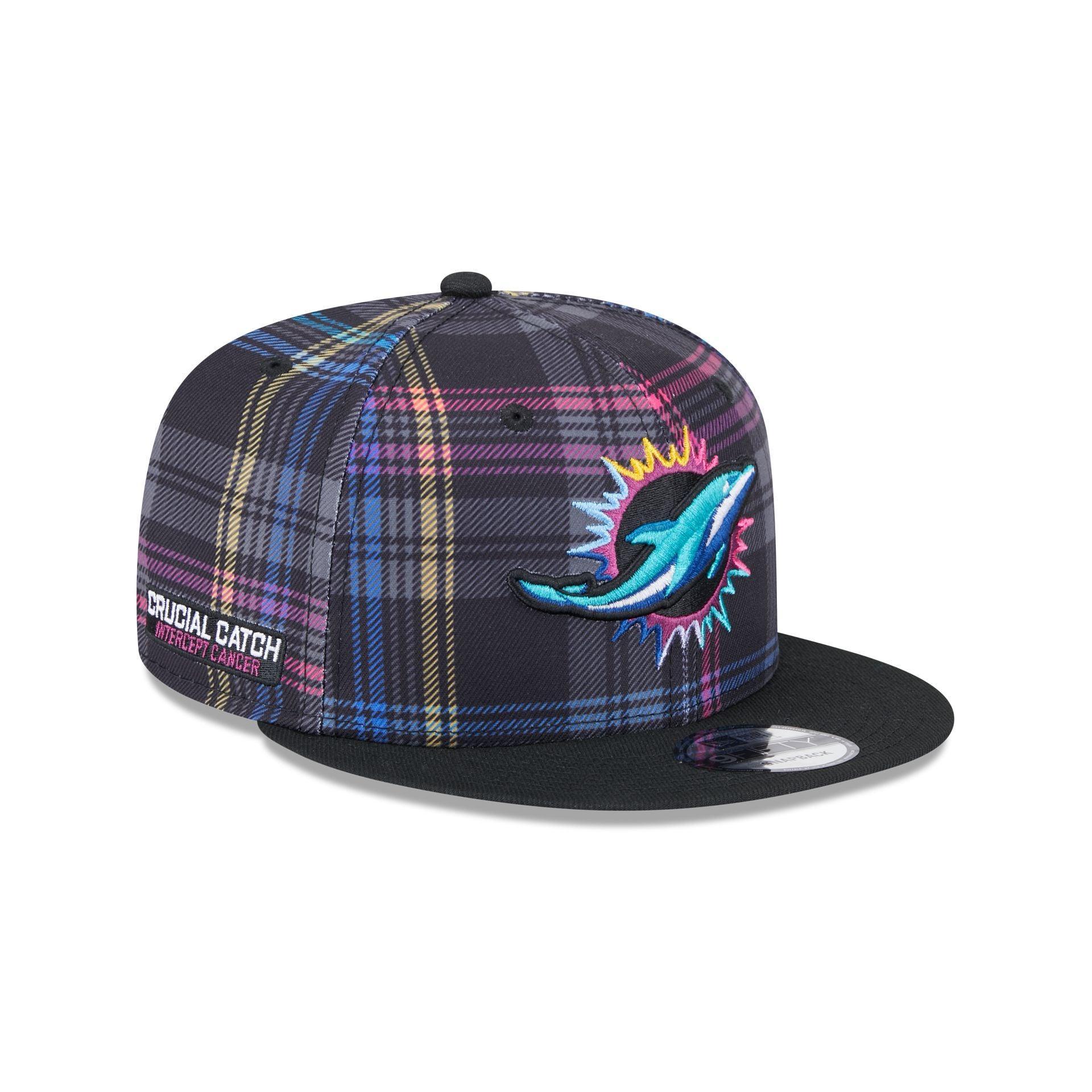 Miami Dolphins 2024 Crucial Catch 9FIFTY Snapback Hat Male Product Image